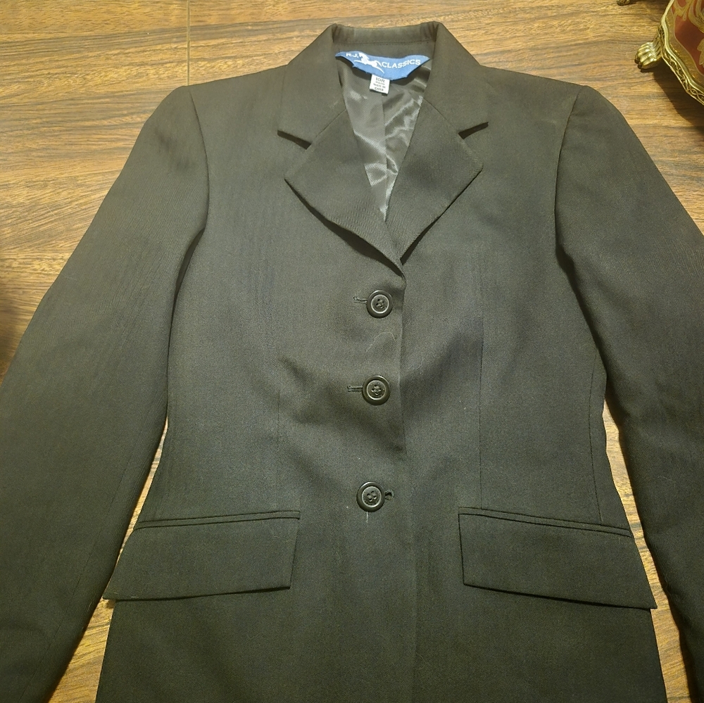 RJ Classics Girls Equestrian Show Coat